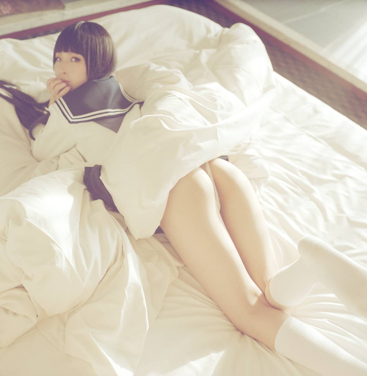 [Cosplay] Awesome body School Girl Cosplay Set